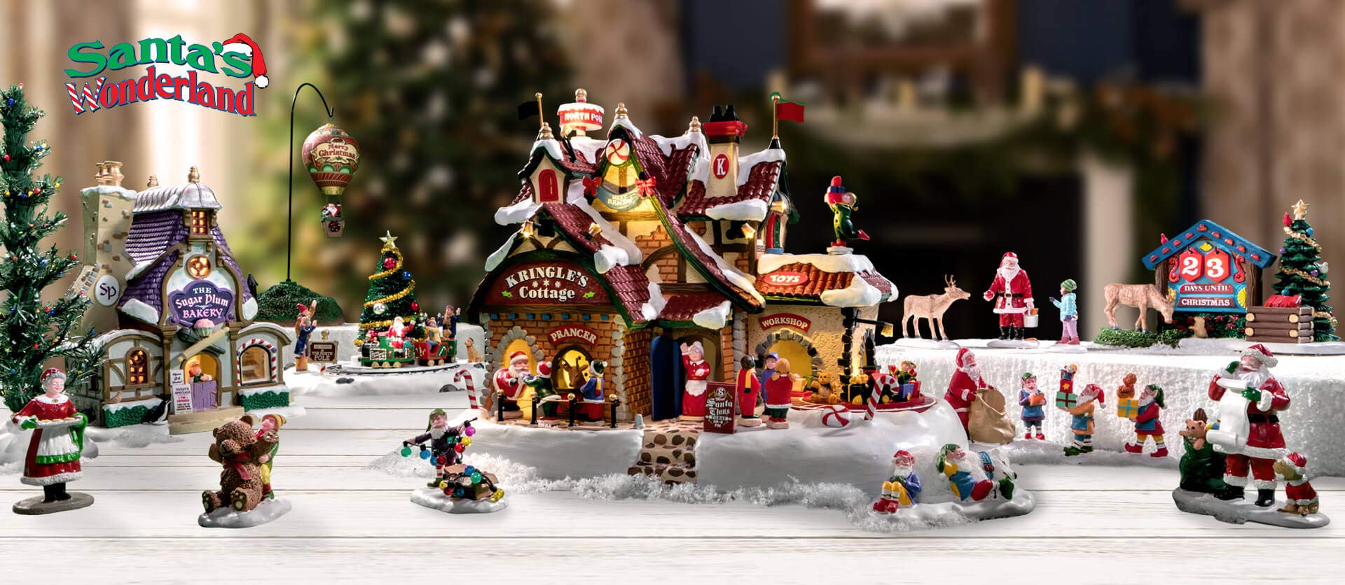Amazon.com: Lemax 84348 Christmas North Pole Tower, Multicolored